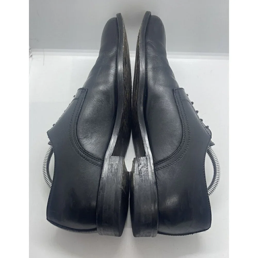 To Boot New York Adam Derrick Leather Oxford Sz 9.5 Dress Shoes Made In Italy